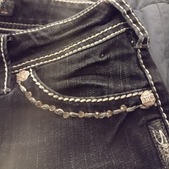 Silver Suki Flap Bootcut Jeans Size 27 - Picture 4 of 9